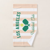 Aangepaste Stad Pickleball Preppy Sport Handdoek (Handdoek)