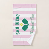 Aangepaste Stad Pickleball Preppy Sport Handdoek (Handdoek)