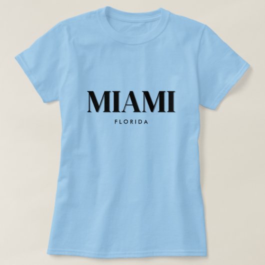 Aangepaste Stad Plaats Locatie Naam Tekst T-shirt (Design voorkant)