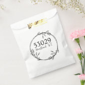 Aangepaste Stad & Staat Krans Boerderij Theedoek, Bedankzakje (Gezegeld)