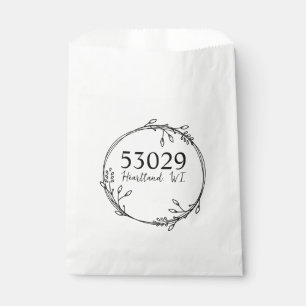 Aangepaste Stad & Staat Krans Boerderij Theedoek,  Bedankzakje
