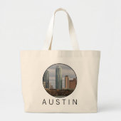 Aangepaste stadsfotografie grote tote bag (Voorkant)
