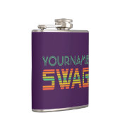 Aangepaste stalen kolf heupfles (Rechts)