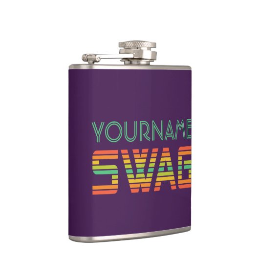 Aangepaste stalen kolf heupfles (Rechts)