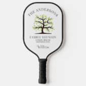 Aangepaste stamboom voor gezinsreünie, persoonlijk pickleball paddle (Achterkant)