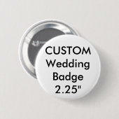 Aangepaste standaard 2,25-inch ronde-badge-pincode ronde button 5,7 cm (Voorkant /achterkant)