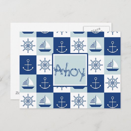 Aangepaste standaard briefkaart (Voorkant / Achterkant)