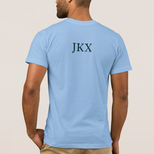 Aangepaste standaardinstellingen voor automatische t-shirt (Achterkant)