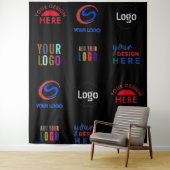 Aangepaste stap voor de achtergrond van Logos-gebe Wandkleed (In situ)
