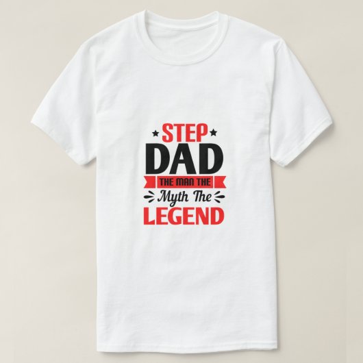 Aangepaste stap voor pap T-shirt (Design voorkant)