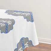 Aangepaste stap voor zakelijke Logo en herhaal Sho Tafelkleed (Voorbeeld)