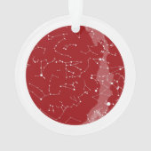 Aangepaste Star-kaart - Acrylkerstversiering  Ornament (achterkant)