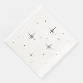 Aangepaste Starry Holiday servetten – Feestelijke  (Hoek)