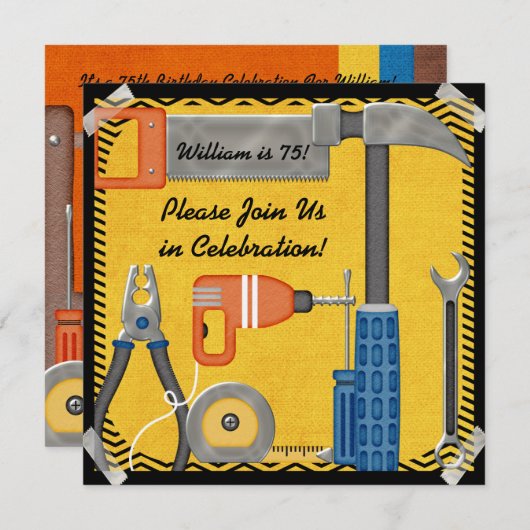 Aangepaste startdagen voor Fix-IT-Man Kaart (Voorkant / Achterkant)