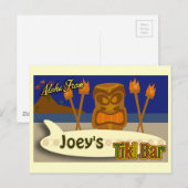 Aangepaste statusbalk briefkaart (Voorkant / Achterkant)