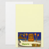 Aangepaste statusbalk briefpapier (Voorkant / Achterkant)