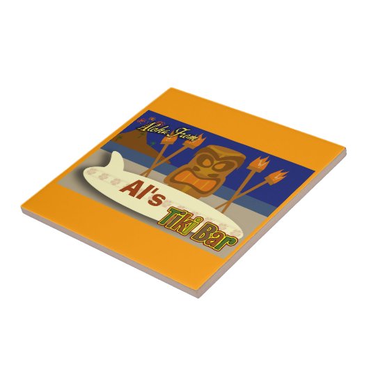 Aangepaste statusbalk tegeltje (Zijkant)