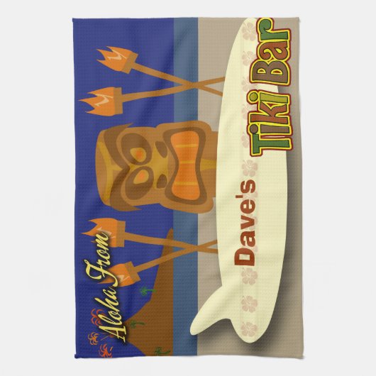 Aangepaste statusbalk theedoek (Verticaal)