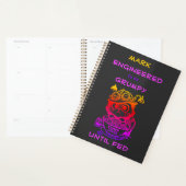 Aangepaste Steampunk Ramen Kat Grappige Anime Plan Planner (Display)