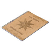 Aangepaste Steampunk Star Notitieboek (Linkerzijde)