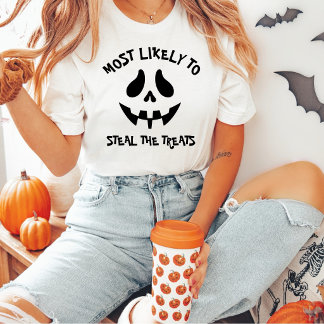 Aangepaste Steel De Snoepjes Halloween T-shirt