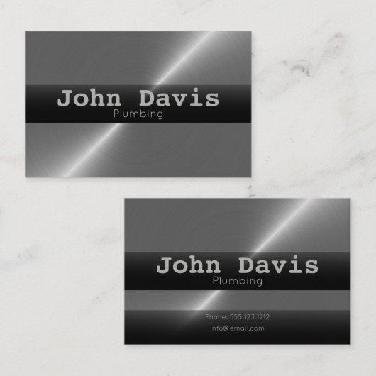 Aangepaste stekende persoonlijke visitekaartjes (Voorkant / Achterkant)