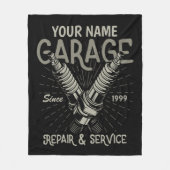 Aangepaste stekker voor automatische handmatige ga fleece deken (Voorkant)