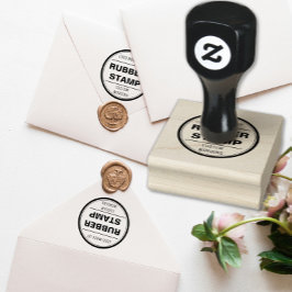 Aangepaste stempel, Bedrijf, logo, Badge Symboolpi Rubberstempel