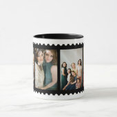 Aangepaste stempel Lijst 4 Familie Foto Mok (Midden)