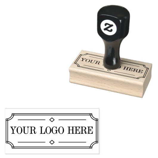 Aangepaste stempel met uw Logo Business Stamper (Gestempeld)