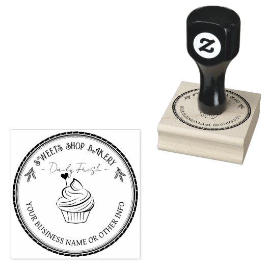 Aangepaste stempel Rubber | Leuke zelfgemaakte bak (Gestempeld)