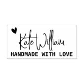 Aangepaste stempel voor handgemaakt item (Afrduk)