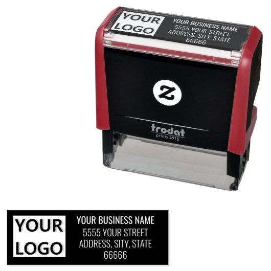 Aangepaste Stempel zakelijke Logo (In situ)