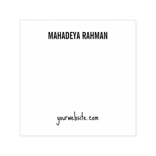 Aangepaste stempelmaker | Zakelijke en houten Desi Zelfinktende Stempel (Design)