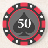 Aangepaste stenen onderzetter in vorm van grote po (Voorkant)