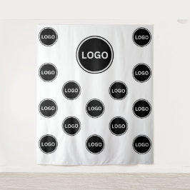 Aangepaste Step en Repeat Logo Muur Foto Achtergro Wandkleed