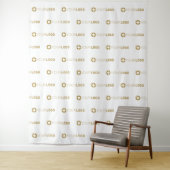 Aangepaste Step & Repeat Logo Zakelijk Evenement A Wandkleed (In situ)