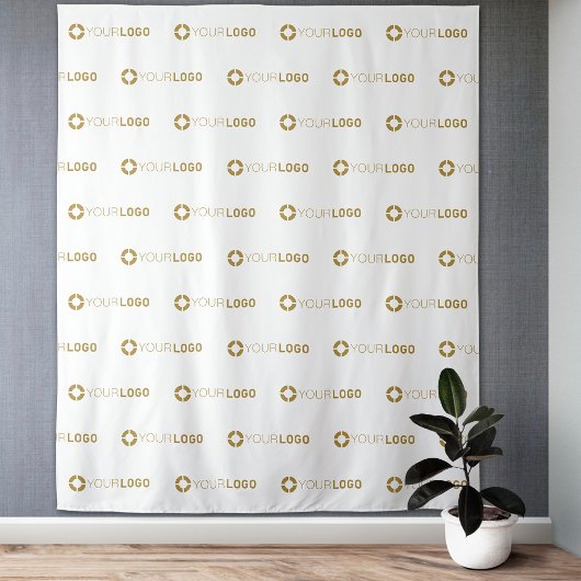 Aangepaste Step & Repeat Logo Zakelijk Evenement A Wandkleed