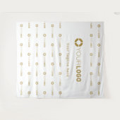 Aangepaste Step & Repeat Logo Zakelijke Evenemente Wandkleed (Voorkant (horizontaal))