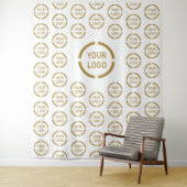 Aangepaste Step & Repeat Logo Zakelijke Evenemente Wandkleed (In situ)