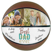 Aangepaste Stepdad-foto ondertekend Basketbal (Voorkant)