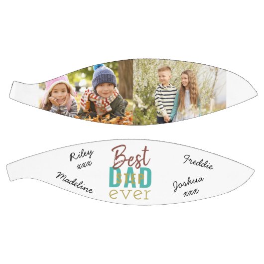 Aangepaste Stepdad-foto ondertekend Basketbal (Panelen)