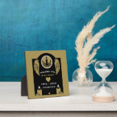 Aangepaste sterfdag-herdenking fotoplaat (Insitu)