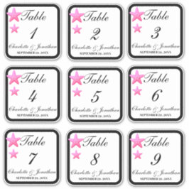 Aangepaste sterren Beach Weddenschappen Sticker