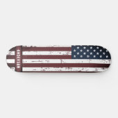 Aangepaste sterren en Stripes Amerikaanse vlag Persoonlijk Skateboard (Horizontaal)