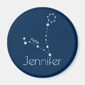 Aangepaste sterrendierentuin magneet (Voorkant)