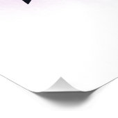 Aangepaste sterrenkaart - Jubileum & huwelijkscade Perfect Poster (Hoek)