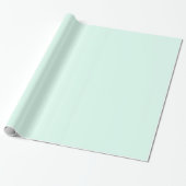 Aangepaste, stevige, lichtgroene kleur cadeaupapier (Uitgerold)