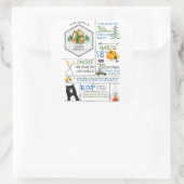 Aangepaste sticker (Tas)