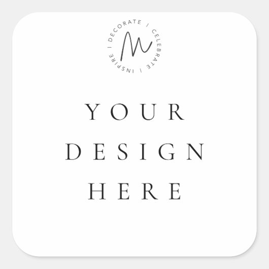 Aangepaste sticker (Voorkant)